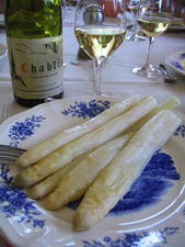 Asperges Wiart de Menneville - Chablis Dauvissat 2000